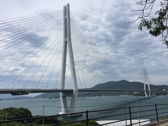 尾道向島の多田羅大橋の写真